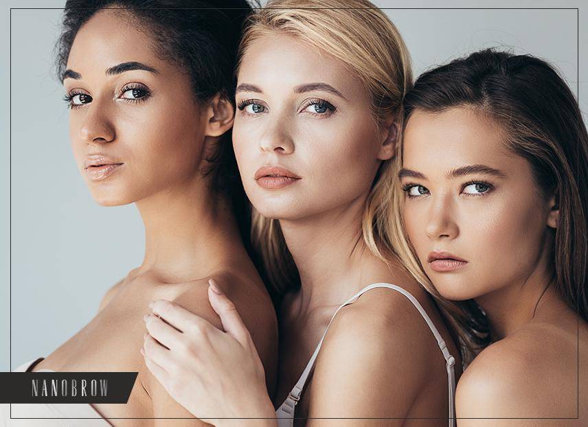 स्किन टोन के प्रकार बनाम ब्रो मेकअप